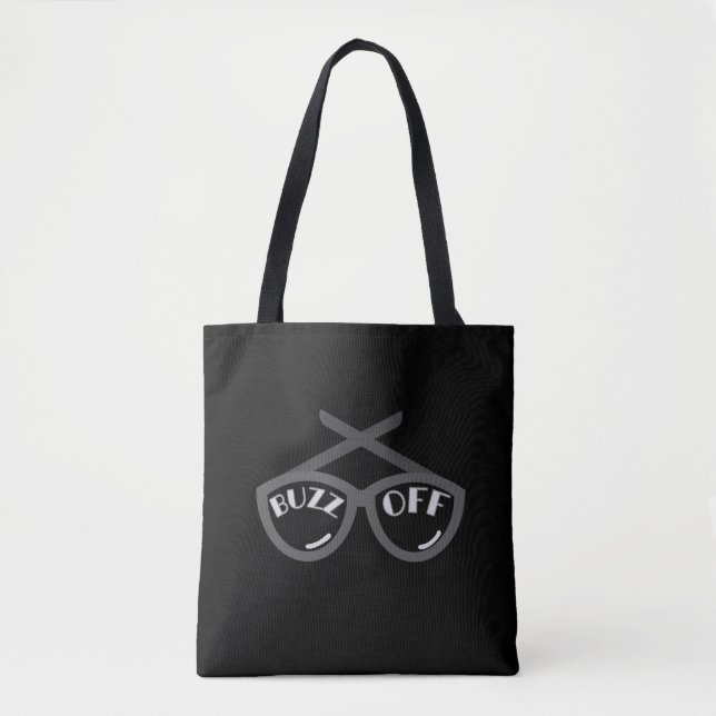 Buss Off - T - Shirt der Frauen in den 40ern Tasche (Vorderseite)