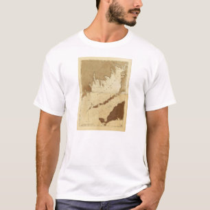 Bussard-Bucht u. Weinberg-solide Mass.-Karte T-Shirt