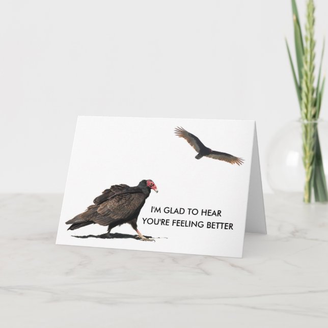 BUSSARD ERHALTEN BRUNNEN - NICHT! KARTE (Vorderseite)