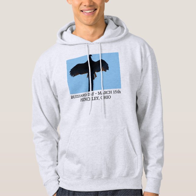 Bussard-TagesHoodie Hoodie (Vorderseite)