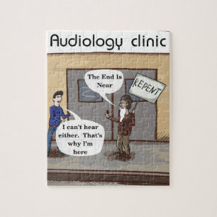 Büße für die Audiologie-Praxis Lustig