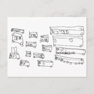 Busse Postkarte
