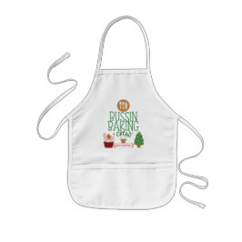 Bussin Backen Crew (mit Namen) Weihnachten Kinderschürze