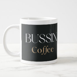 Bussin Coffee, Trendy Funny Coffee Lover Gift  Jumbo-Tasse