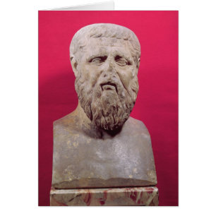 Bust de Platon copie d'un 4ème siècle av. J.-C. or