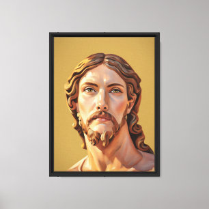 BÜSTE CHRISTUS DES ERLÖSERS von MICHELANGELO 2026_ Leinwanddruck