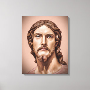BÜSTE CHRISTUS DES ERLÖSERS von MICHELANGELO 2026_ Leinwanddruck