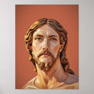 BÜSTE CHRISTUS DES ERLÖSERS von MICHELANGELO 2026_ Poster