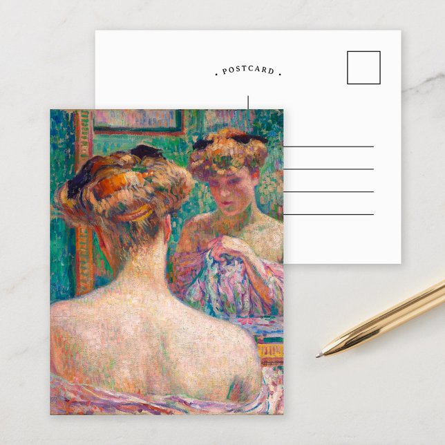 Buste de Nu | Theo van Rysselberghe Postkarte (Von Creator hochgeladen)