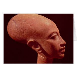Buste de portrait d'une fille du Roi Akhenaten