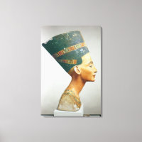 Büste der Königin Nefertiti, seitliche Sicht vom S