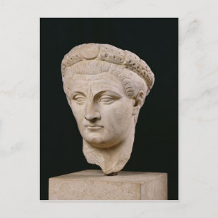 Büste des Kaisers Claudius aus Thasos Postkarte