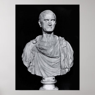 Büste des Marcus Licinius Crassus Poster