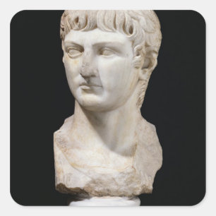 Büste Germanicus Quadratischer Aufkleber