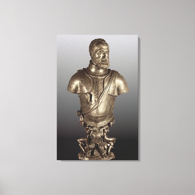 Büste Leinwanddruck (Vorderseite)