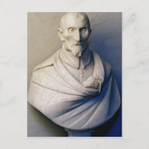 Büste von Antonio Coppola, 1612 Postkarte
