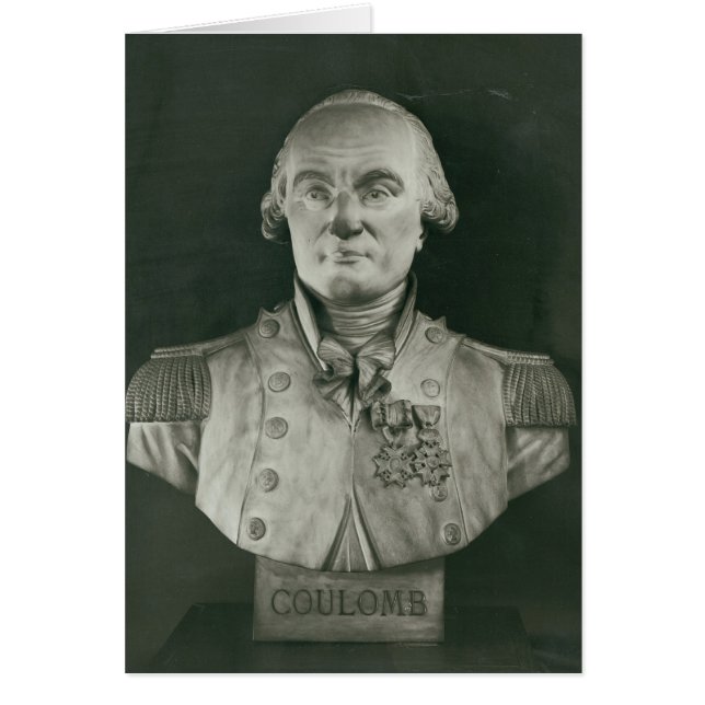 Büste von Charles de Coulomb (Vorne)