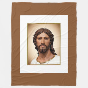 BUSTE VON CHRISTUS DEM ERLÖSER von MICHELANGELO 20 Fleecedecke