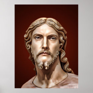 BUSTE VON CHRISTUS DEM ERLÖSER von MICHELANGELO 20 Poster