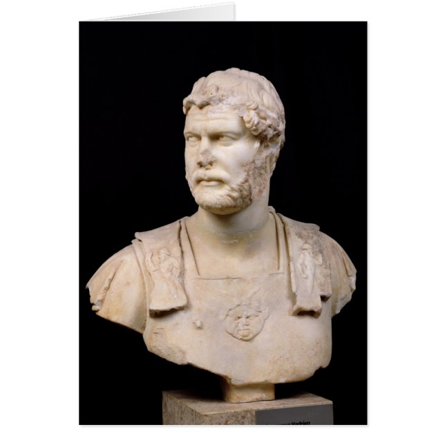 Büste von Kaiser Hadrian auf Kreta (Vorne)