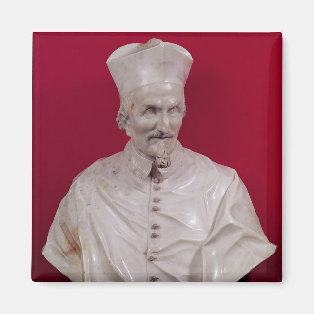 Büste von Kardinal Francesco Barberini Magnet (Vorne)