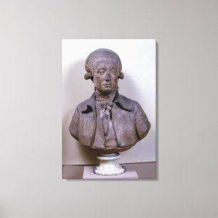 Büste von Marie Jean Antoine Nicolas Leinwanddruck