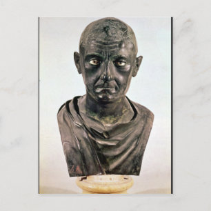 Büste von Publius Cornelius Scipio 'Africanus' Postkarte