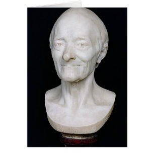 Büste von Voltaire ohne seine Perücke, 1778