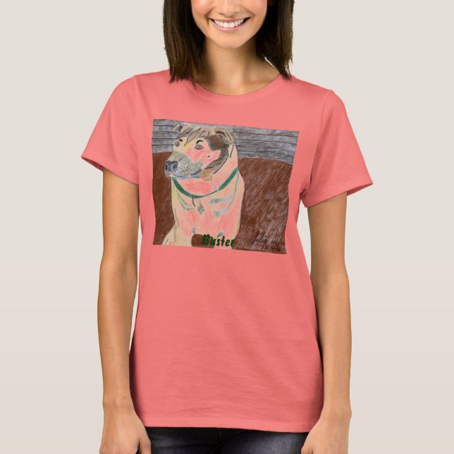 Buster On Deck T - Shirt von Julia Hanna (Vorderseite)