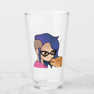 Buster- und Betty-Pint-Glas Glas