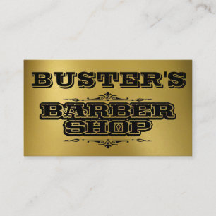 Buster's Gold Visitenkarte