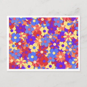 Bustling Bouquet Postcard Postkarte