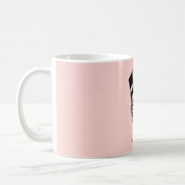 Busto de Nefertiti poligonal Kaffeetasse (Links)