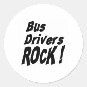Bustreiber-Felsen! Aufkleber