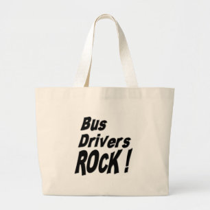 Bustreiber-Felsen! Taschen-Tasche Jumbo Stoffbeutel