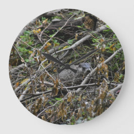 Busy Beaver Große Wanduhr