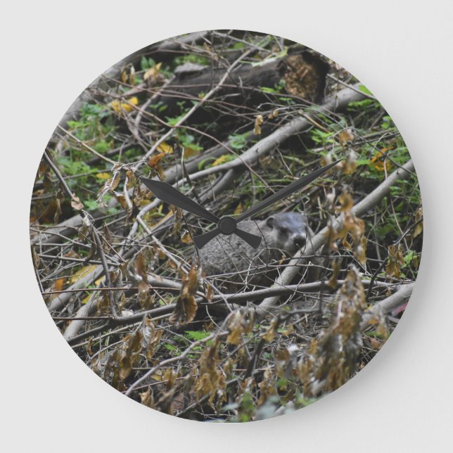 Busy Beaver Große Wanduhr (Vorderseite)