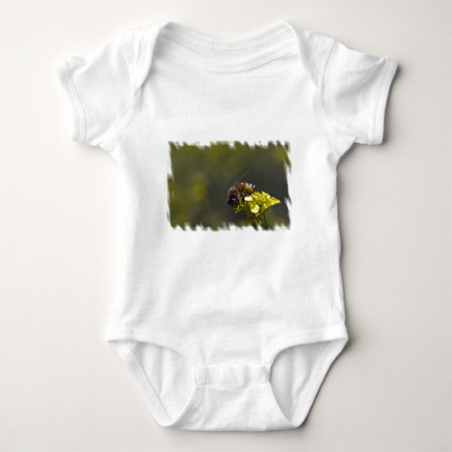 Busy Bee Baby Strampler (Vorderseite)
