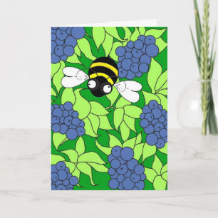 Busy Bee Collection - Blueberry Delight Karte