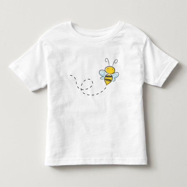 Busy Bee Kleinkind T-shirt (Vorderseite)