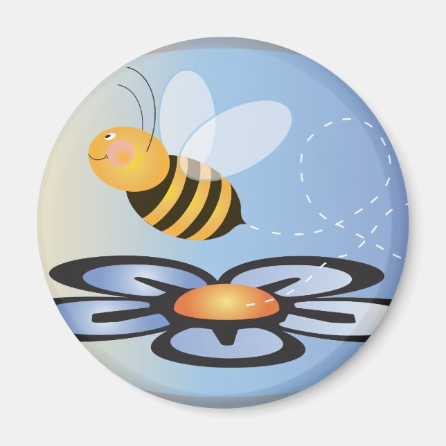 Busy Bee Magnet (Vorne)
