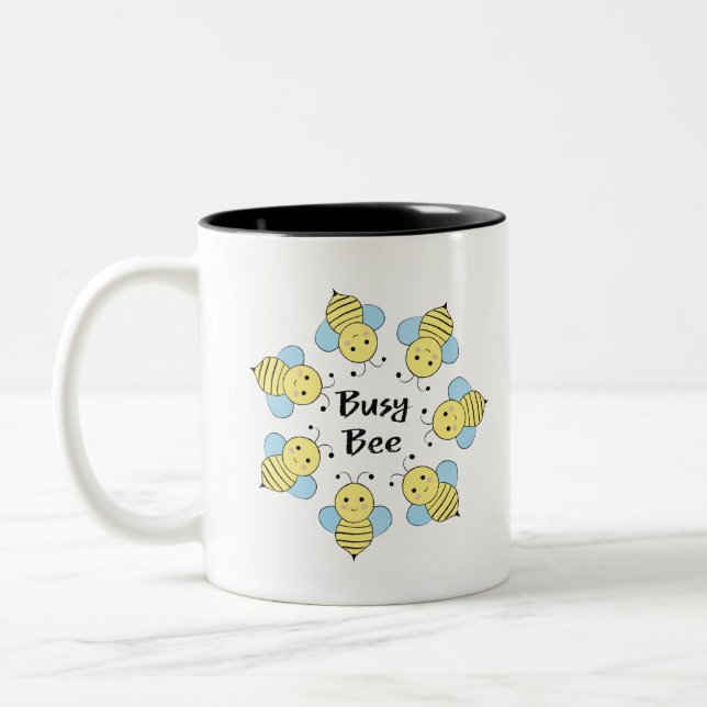 Busy Bee Zweifarbige Tasse (Links)