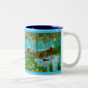 BUSY BIAVER KIDS Geschenkartikel Zweifarbige Tasse