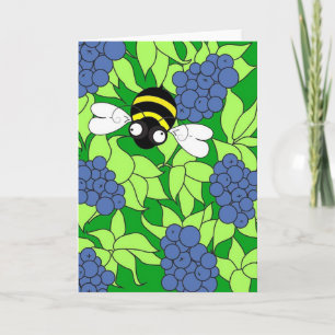 Busy Busy Bee Kollektion - Blaubeer Delight Karte