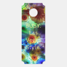 BUSY Door Hanger. Las Vegas Style Türhänger