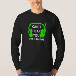 Busy Gamer Sorry, dass ich spiele Nerdy Gamer Head T-Shirt