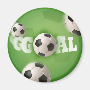 But de football de balle de football - Aimant