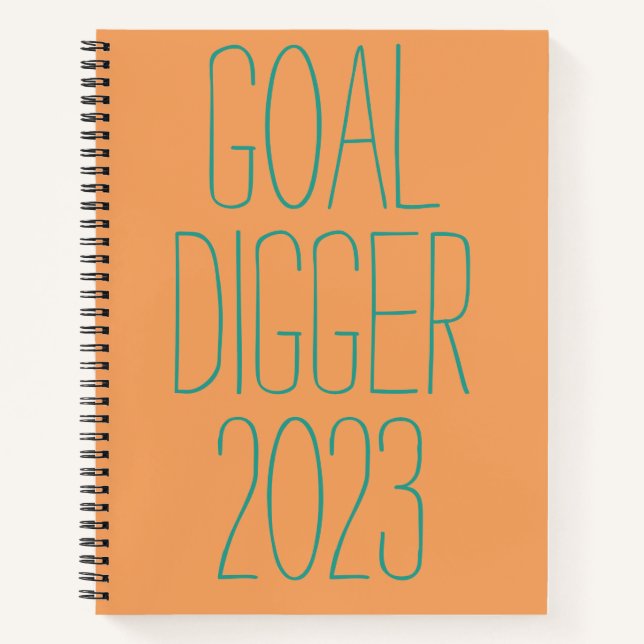 But Digger 2023 Bullet Journal (Devant)
