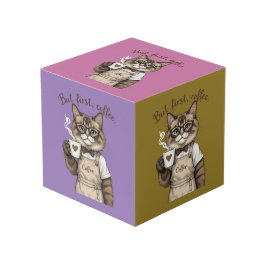 But First, Coffee Cat Würfel