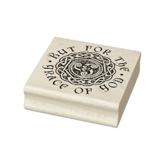 But For The Grace of God rubber stamp Gummistempel